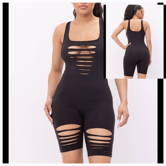 Laser cut Romper - Picture 1 of 2